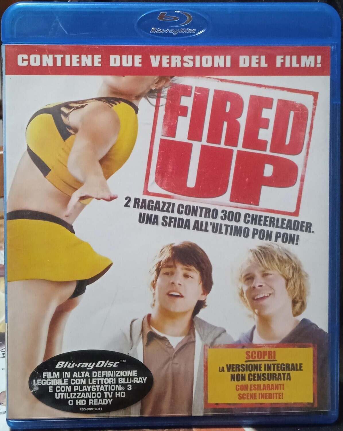 TeknoFilm - Bluray (Contiene 2 versioni del film) – FIRED UP - RAGAZZI PON PON! di Will Gluck (2009) - SONY