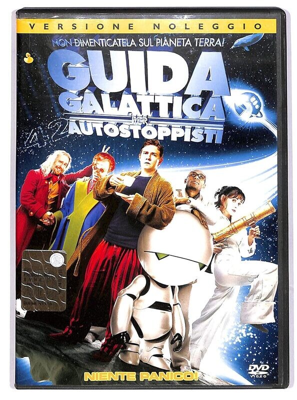 TeknoFilm - DVD (Versione noleggio) – GUIDA GALATTICA PER AUTOSTOPPISTI di Garth Jennings (2005) - BUENA VISTA