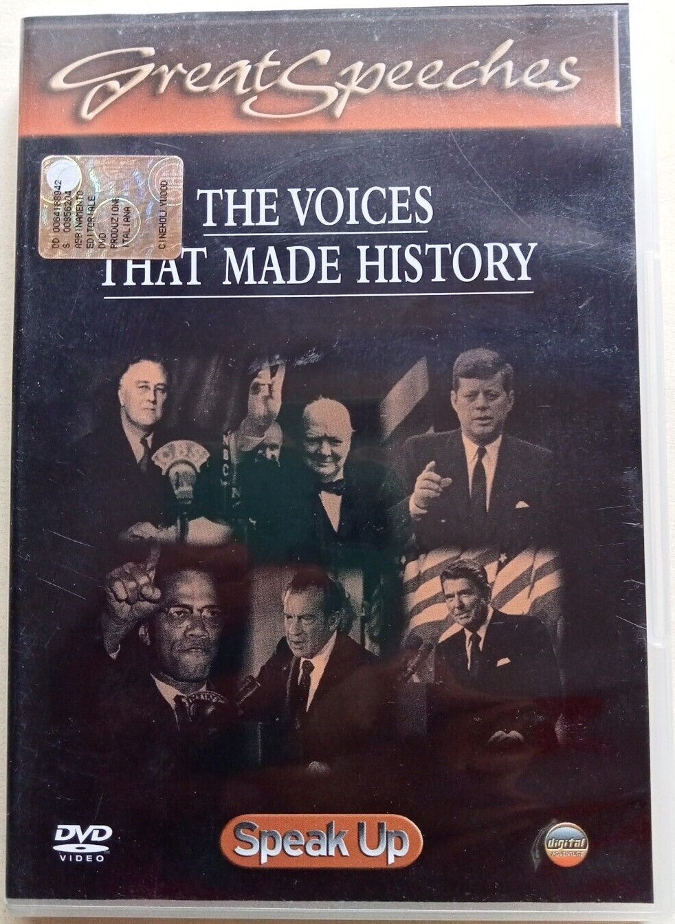 TeknoFilm – DVD - GREAT SPEECHES - THE VOICES THAT MADE HISTORY - SPEAK UP (2004) - CINEHOLLYWOOD