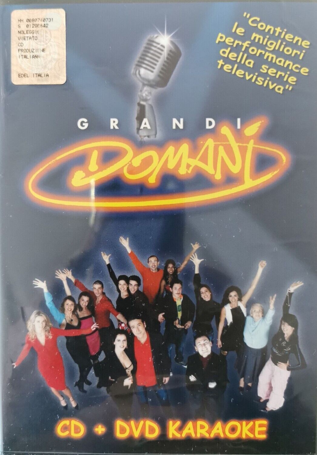 TeknoFilm - CD + DVD Karaoke – GRANDI DOMANI (Le migliori performance della serie TV) 2005 - EDEL