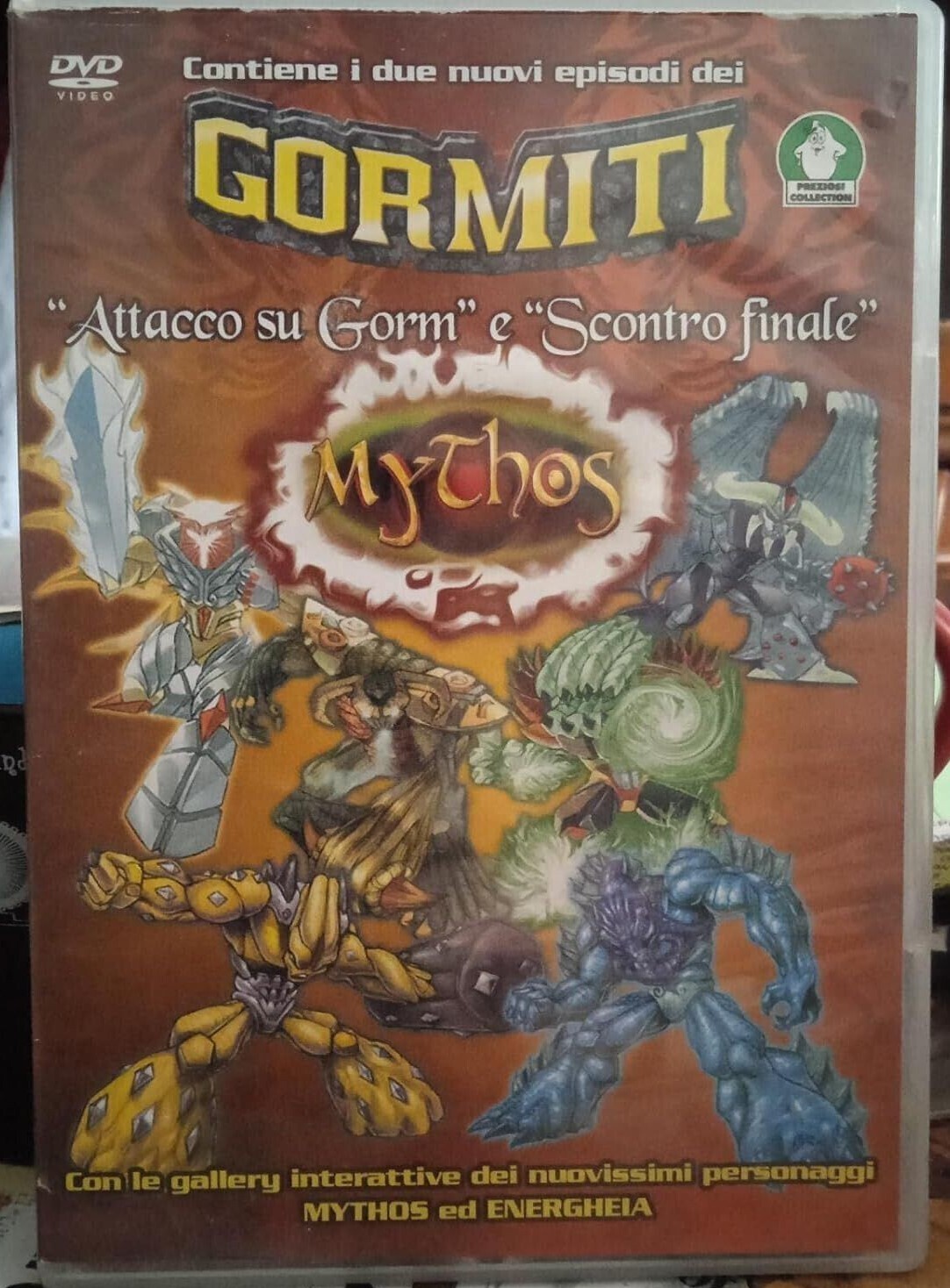 TeknoFilm – DVD – GORMITI Mythos (Attacco su Gorm + Scontro finale) 2008 - GRANI & PARTNERS