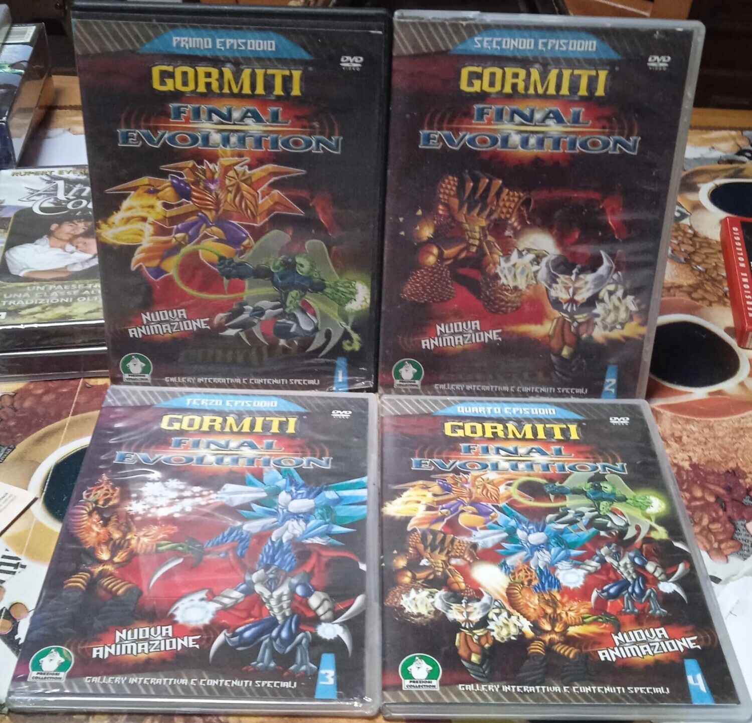 TeknoFilm – Senza cofanetto 4 DVD (Opera completa) – GORMITI - FINAL EVOLUTION (2008) - GRANI & PARTNERS