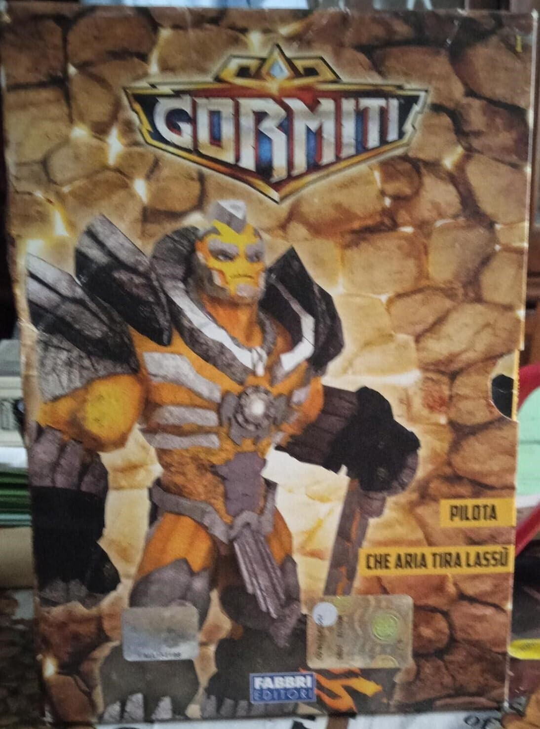 TeknoFilm – DVD (Edizione italiana in cartoncino) – GORMITI Vol. 01 (2 Ep. Pilota + Che aria tira lassù) 2008 - FABBRI EDITORI