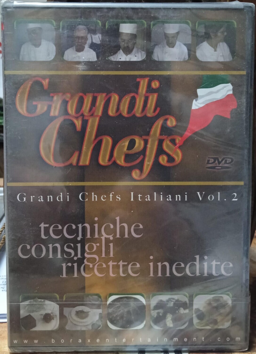 TeknoFilm – DVD – GRANDI CHEFS ITALIANI Vol. 2 - Tecniche, consigli e ricette inedite - EAGLE