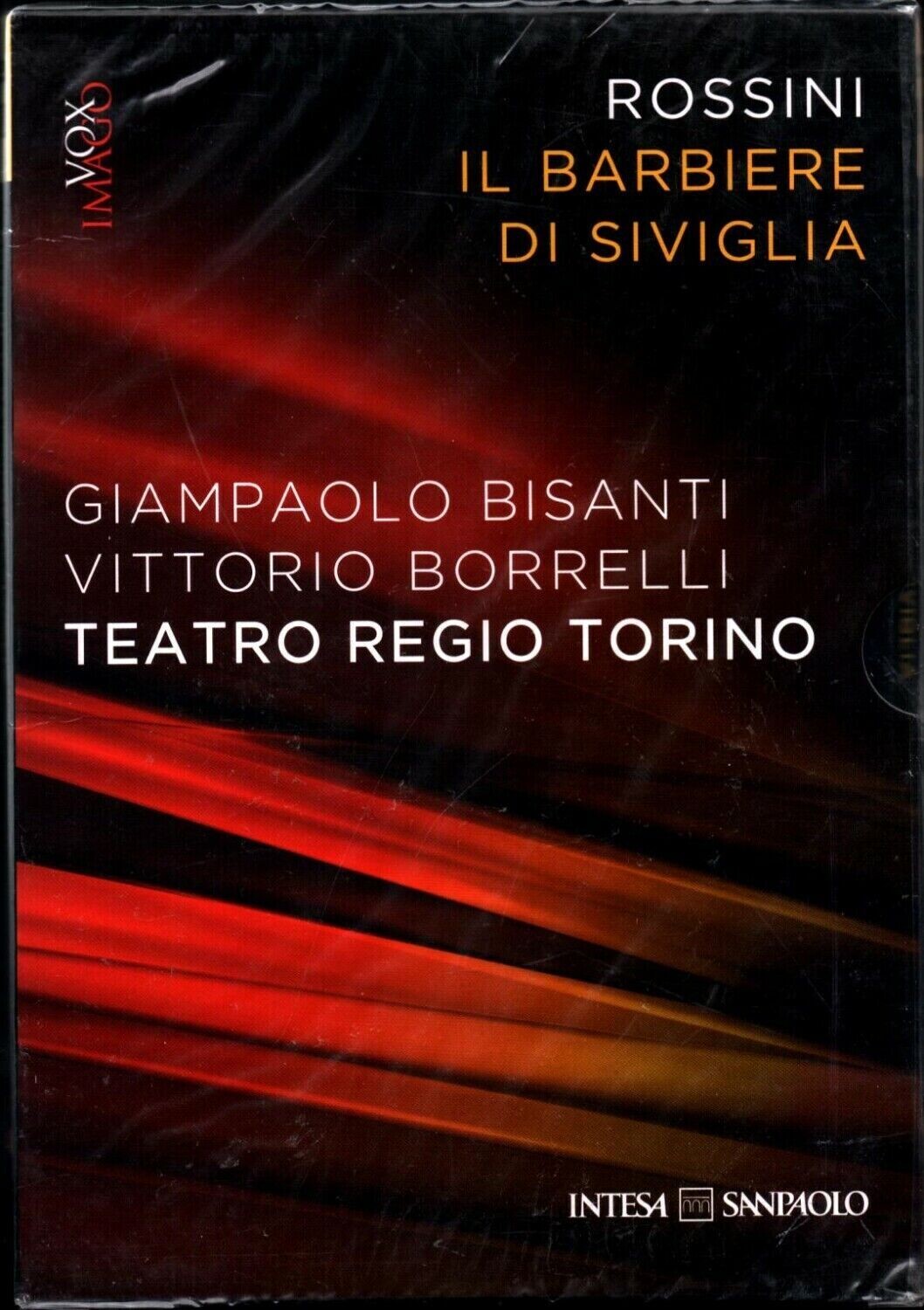 TeknoFilm - DVD – GIOACCHINO ROSSINI - IL BARBIERE DI SIVIGLIA Teatro Regio di Torino di Vittorio Borrelli (2016) - INTESA SAN PAOLO