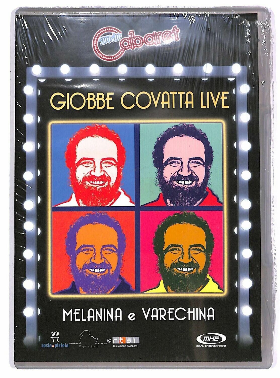 TeknoFilm - DVD - GIOBBE COVATTA LIVE - MELANINA E VARECHINA di Giobbe Covatta (2006) - MHE