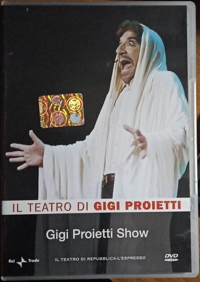 TeknoFilm - DVD – Il Teatro di Gigi Proietti: GIGI PROIETTI SHOW (2000) - REPUBBLICA/L'ESPRESSO