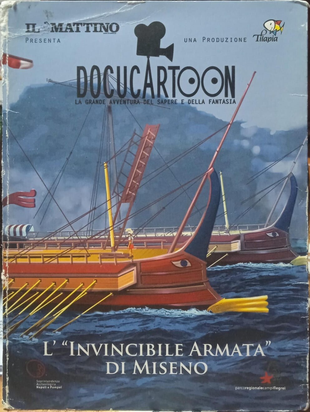 TeknoFilm - DVD – Docucartoon - La grande avventura del sapere della fantasia - L'INVINCIBILE ARMATA DI MISENO - IL MATTINO