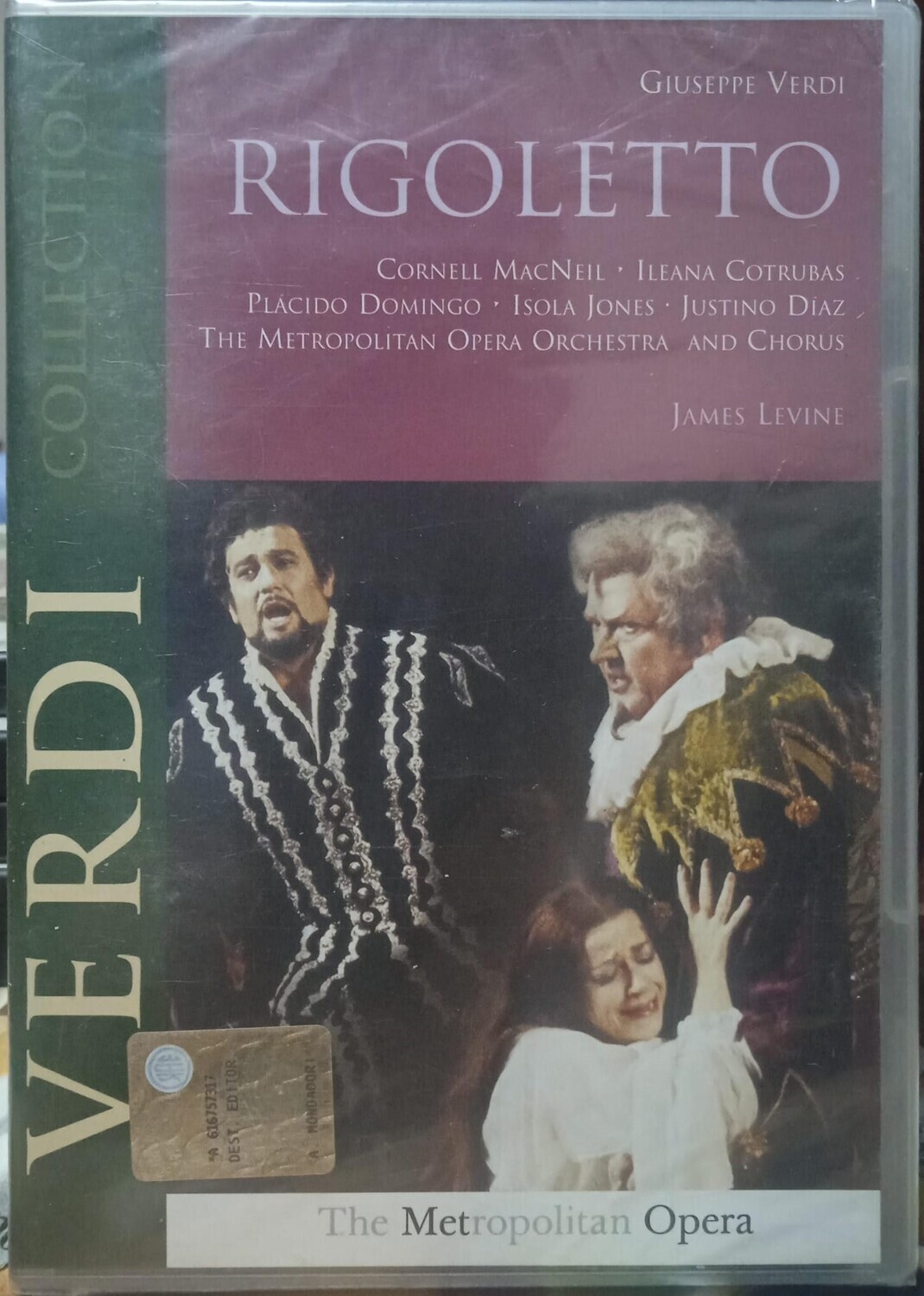 TeknoFilm - DVD (NTSC) – Giuseppe Verdi: RIGOLETTO The Metropolitan Opera Orchestra and Chorus di Kirk Browning (2004) - TDK