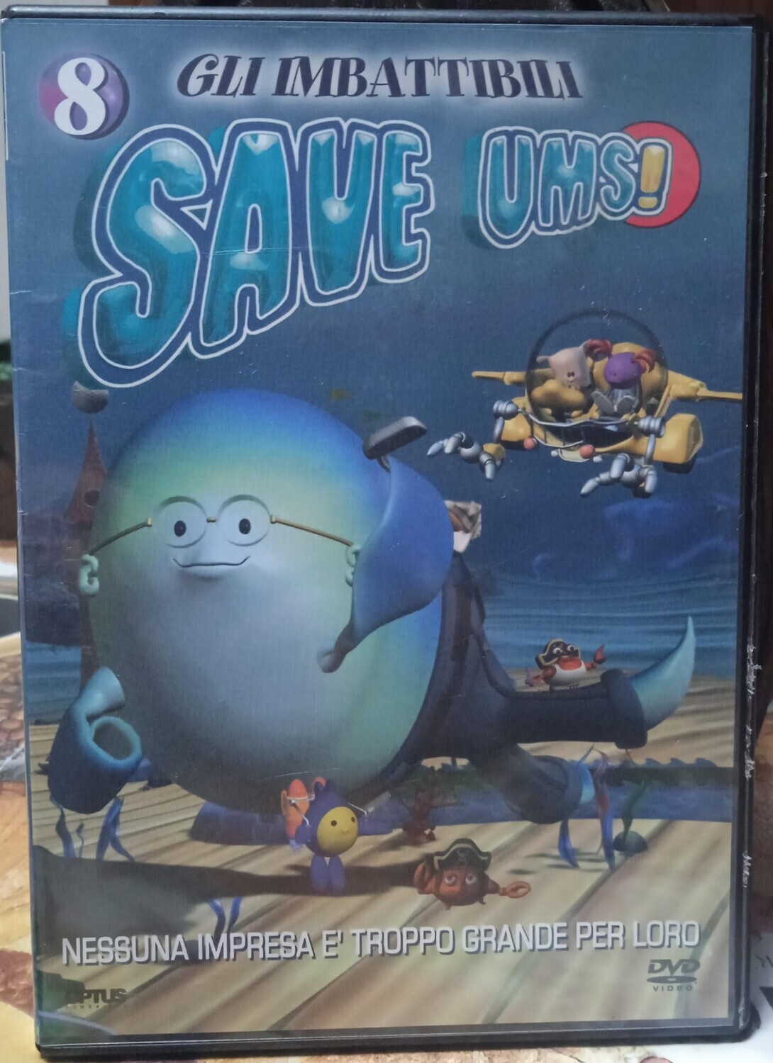 TeknoFilm - DVD - GLI IMBATTIBILI - SAVE UMS! Vol. 08 (2004) - MONACO INTERNATIONAL
