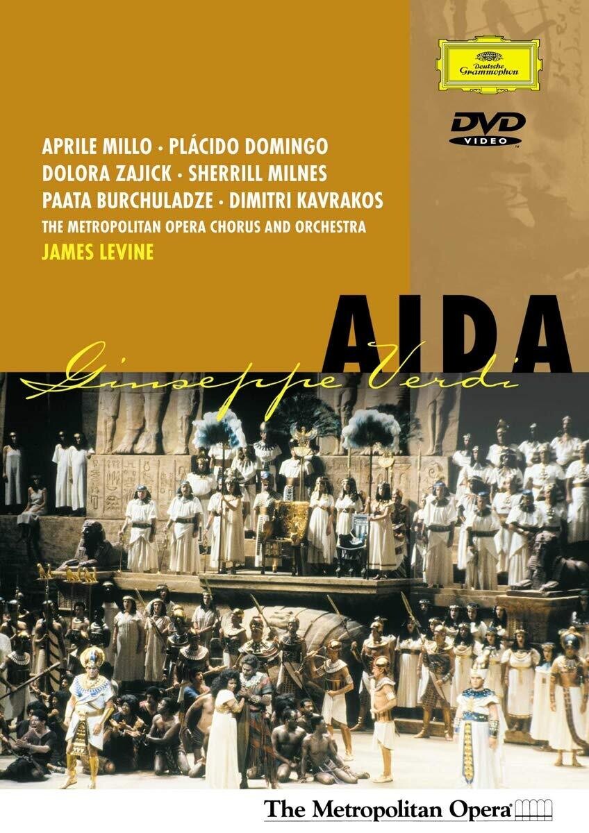 TeknoFilm - DVD (NTSC) – Giuseppe Verdi: AIDA - The metropolitan opera chorus and orchestra di Brian Large (1991) - UNIVERSAL MUSIC