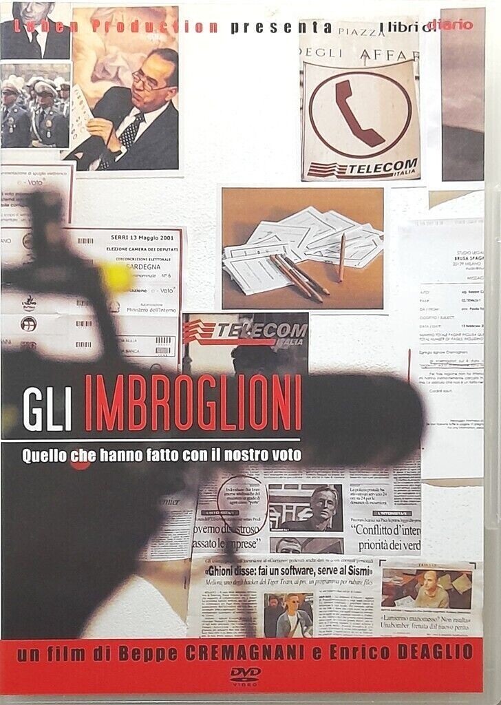 TeknoFilm - DVD – GLI IMBROGLIONI - Quello che hanno fatto con il nostro voto di Cremagnani Enrico e Deaglio Diario (2006) - MHE