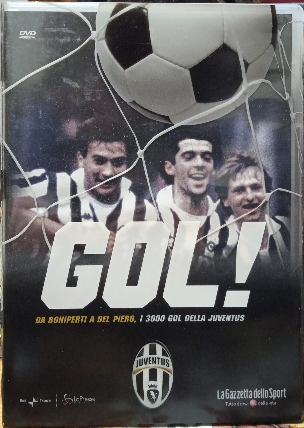 TeknoFilm – DVD – GOL JUVENTUS! DA BONIPERTI A DEL PIERO - I 3000 GOL DELLA JUVENTUS Vol. 05 (2010) - GAZZETTA DELLO SPORT