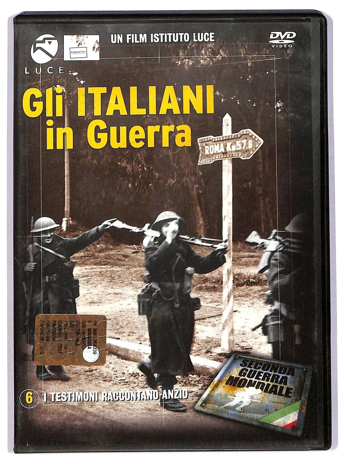 TeknoFilm - DVD – Gli Italiani in guerra Vol. 06 - I TESTIMONI RACCONTANO ANZIO di Istituto Luce (2004) - PANORAMA