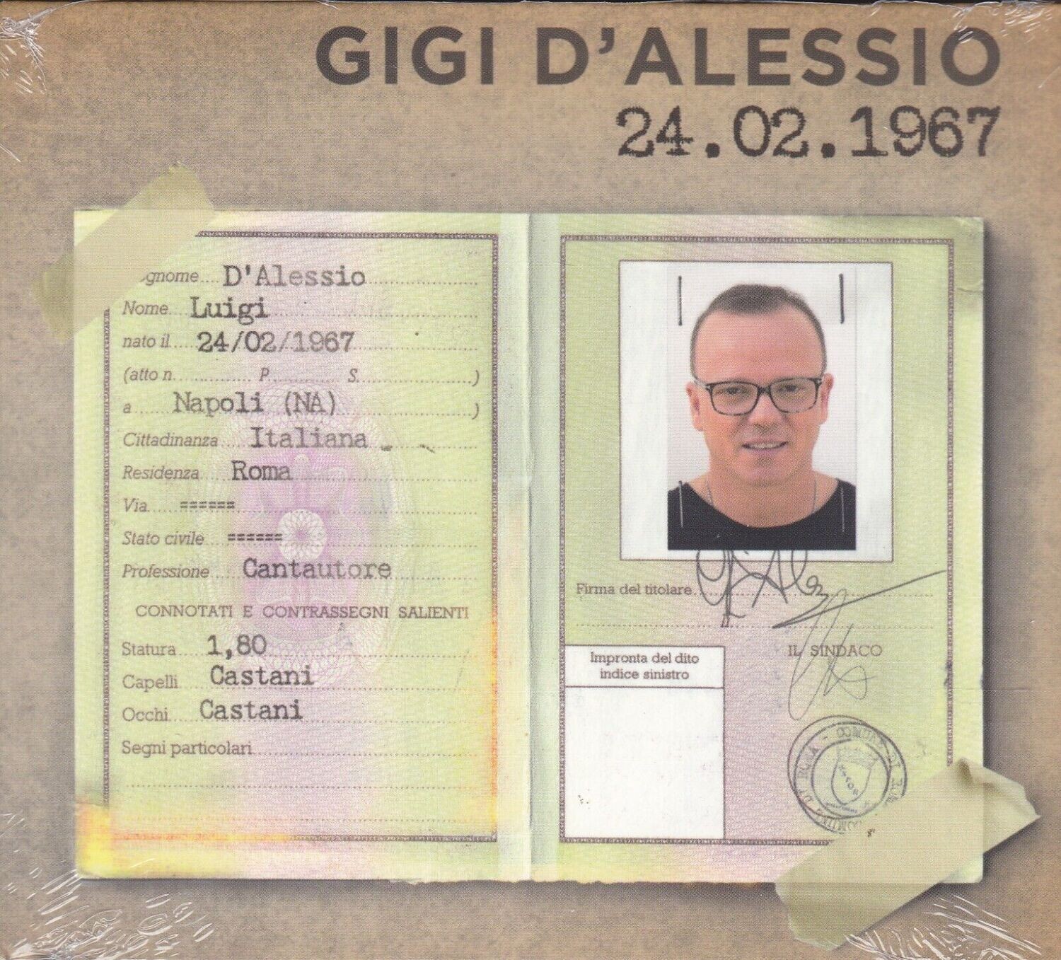 TeknoFilm - CD Audio - GIGI D'ALESSIO - 24.02.1967 (2007) - SONY MUSIC