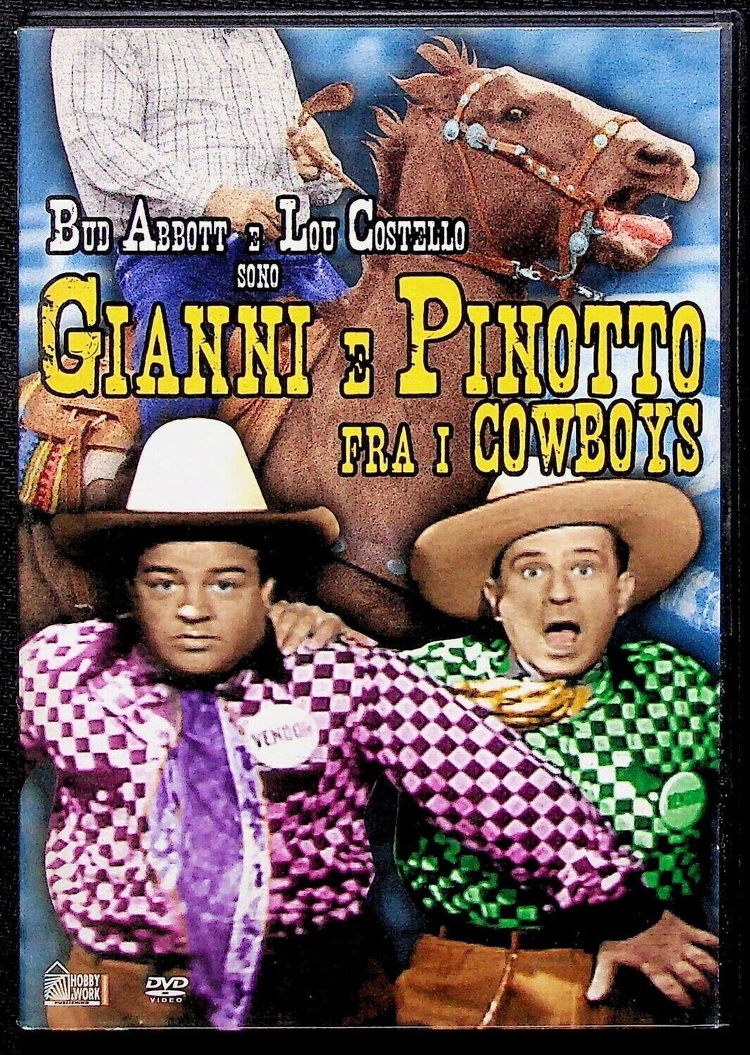 TeknoFilm - DVD – GIANNI E PINOTTO TRA I COWBOYS (Versione slim) di Arthur Lubin (1942) - HOBBY & WORK