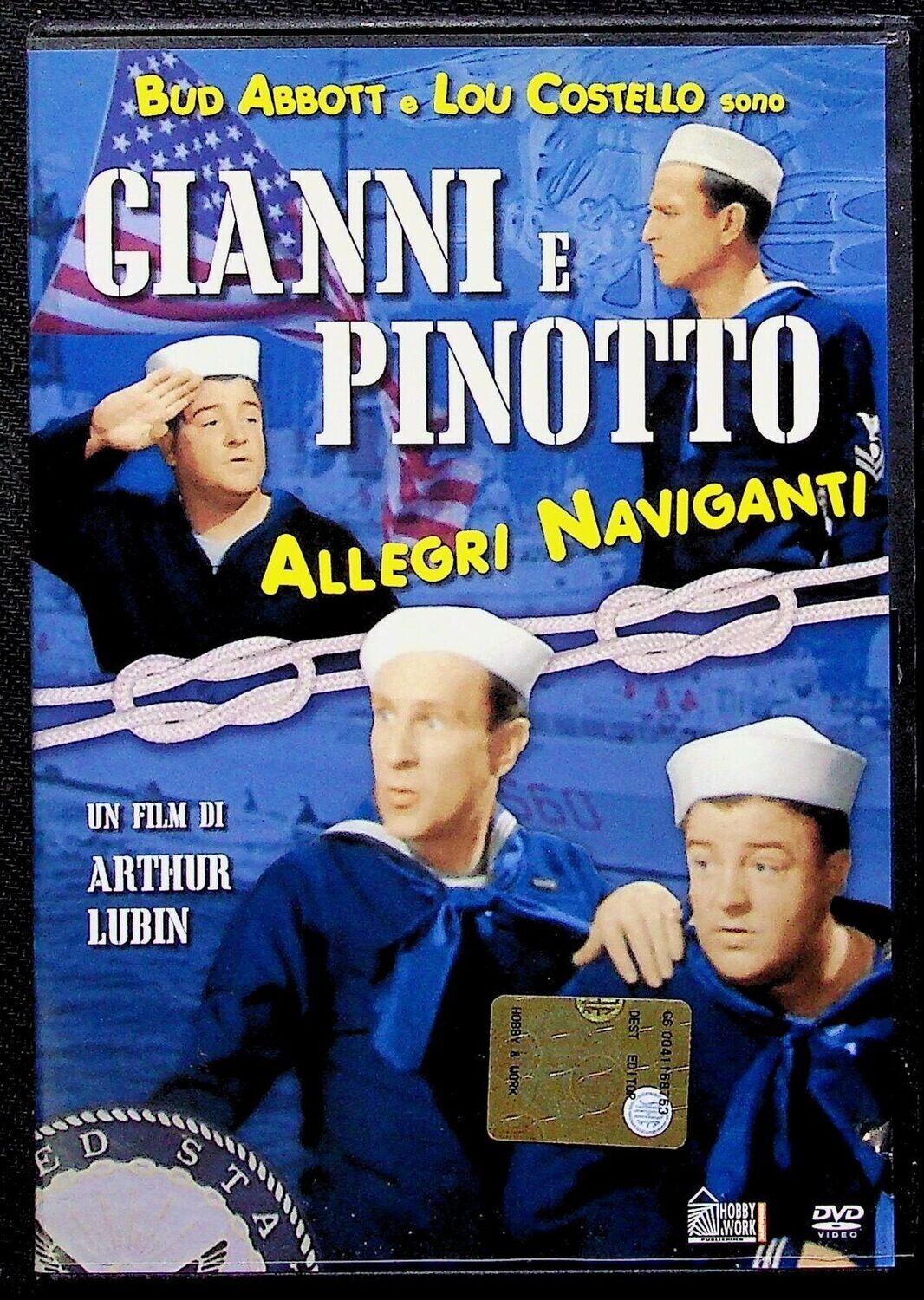 TeknoFilm - DVD – GIANNI E PINOTTO ALLEGRI NAVIGANTI di Arthur Lubin (1941) - HOBBY & WORK