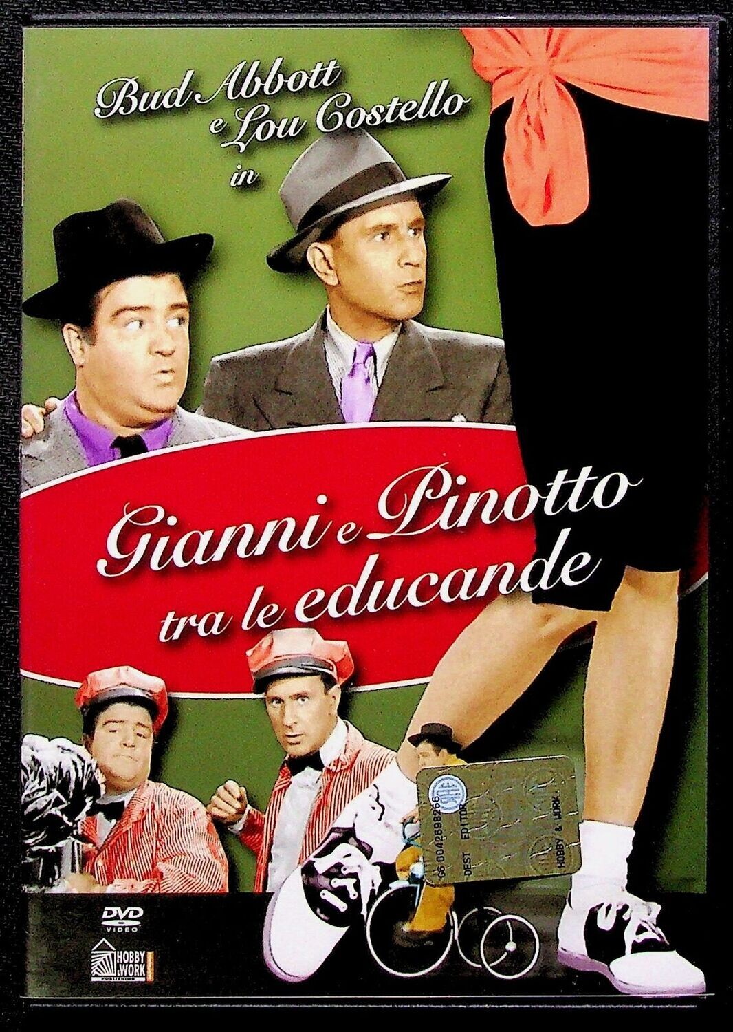 TeknoFilm - DVD – GIANNI E PINOTTO FRA LE EDUCANDE (Versione slim) di Jean Yarbrough (1945) - HOBBY & WORK