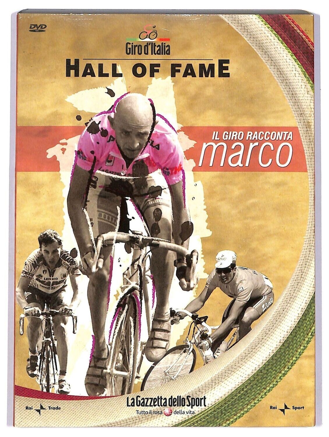 TeknoFilm - 2 DVD – HALL OF FAME Vol. 01 - IL GIRO RACCONTA MARCO (2010) - GAZZETTA DELLO SPORT