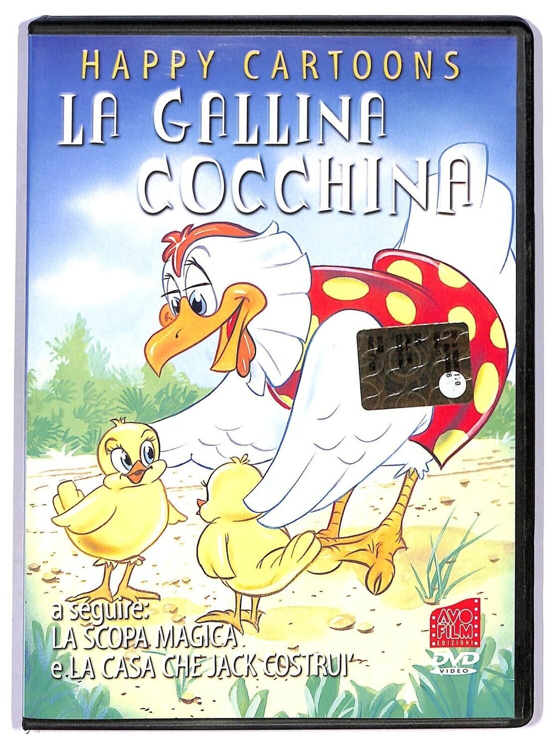 TeknoFilm – DVD – HAPPY CARTOONS - LA GALLINA COCCHINA [3 Episodi] (1999) - AVOFILM