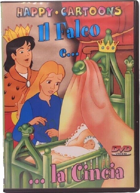 TeknoFilm – DVD – HAPPY CARTOONS - IL FALCO E LA CINCIA - TCV