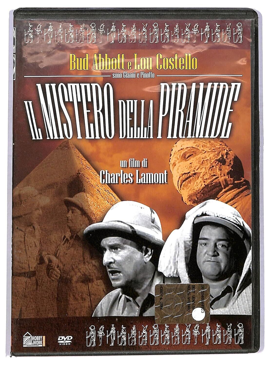 TeknoFilm - DVD – IL MISTERO DELLA PIRAMIDE (Versione slim) di Charles Lamont (1955) - HOBBY & WORK