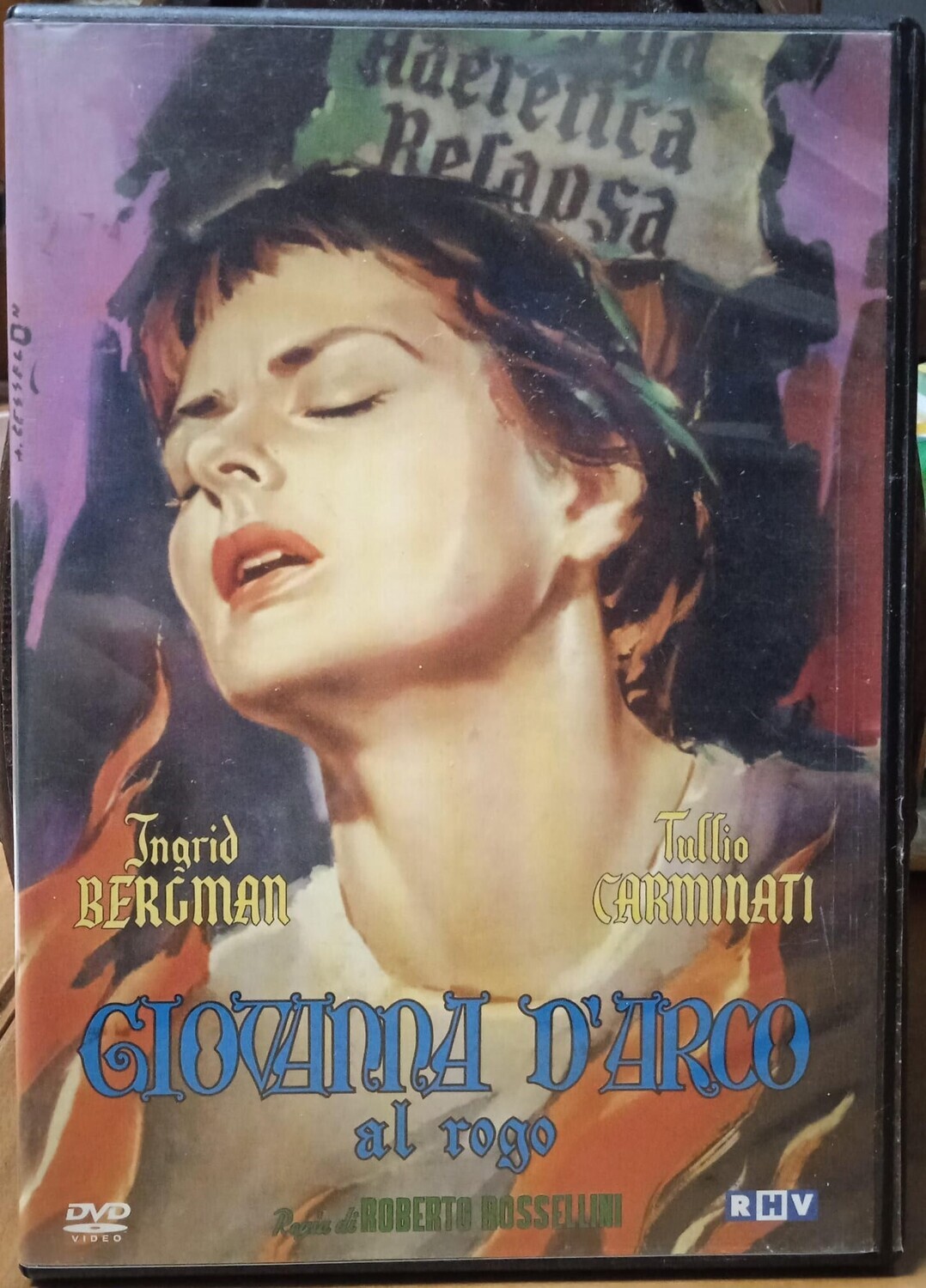 TeknoFilm - DVD – GIOVANNA D'ARCO AL ROGO di Roberto Rossellini (1954) - RHV