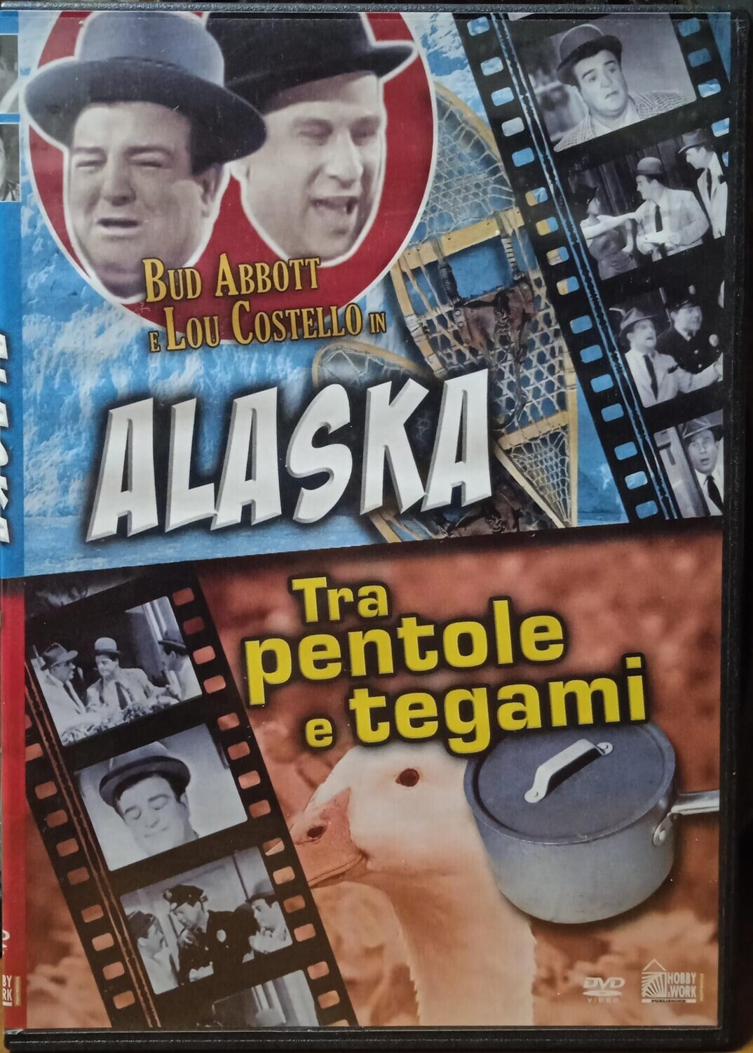 TeknoFilm - DVD – The Abbott and Costello show!: ALASKA + TRA PENTOLE E TEGAMI (Versione slim) di Jean Yarbrough (1952) - HOBBY & WORK