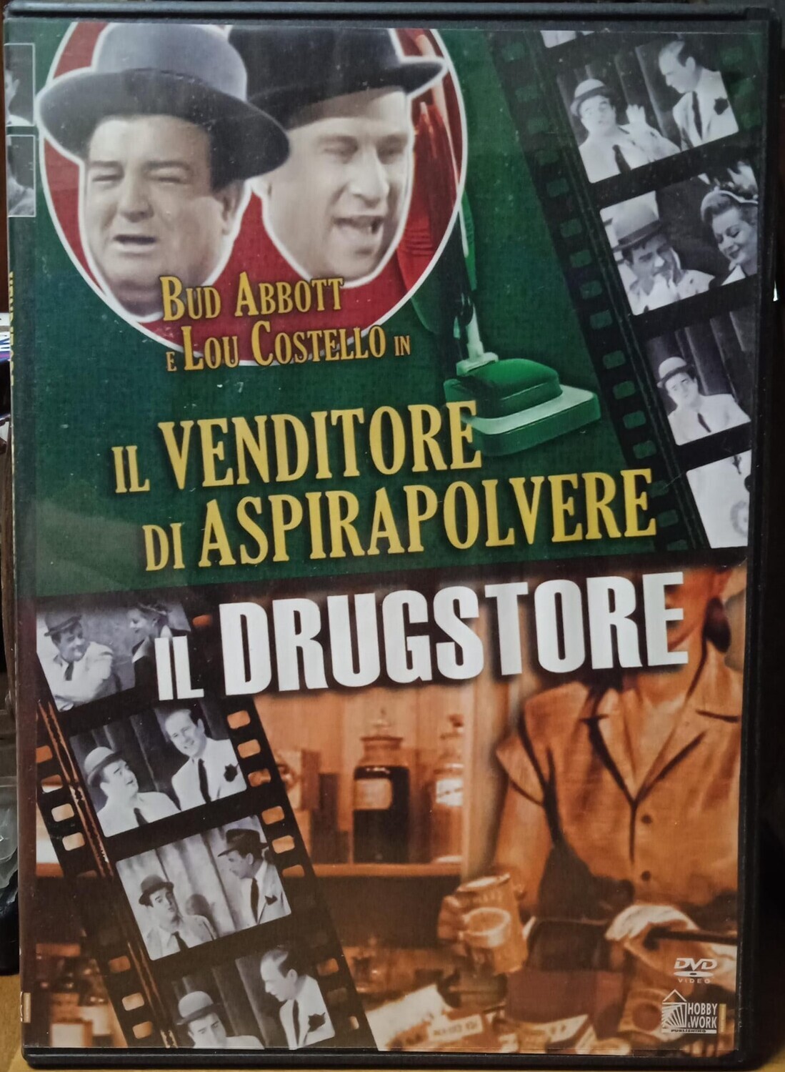 TeknoFilm - DVD – The Abbott and Costello show!: IL VENDITORE DI ASPIRAPOLVERE + IL DRUGSTORE di Jean Yarbrough (1952) - HOBBY & WORK