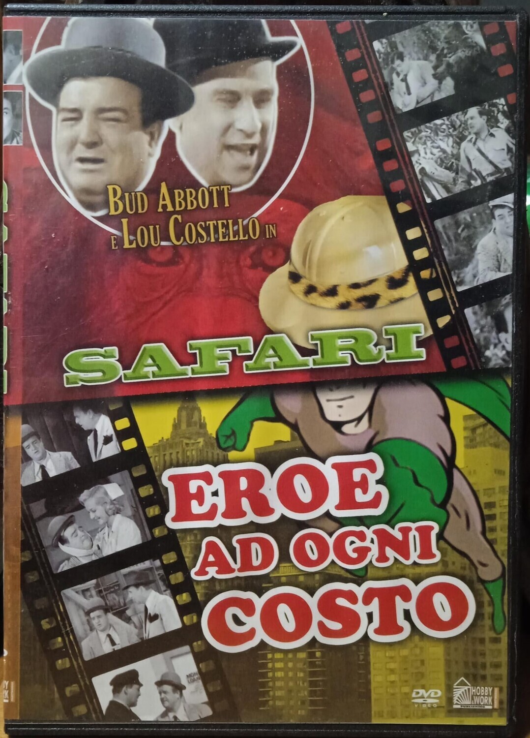 TeknoFilm - DVD – The Abbott and Costello show!: SAFARI + EROE AD OGNI COSTO (Versione slim) di Jean Yarbrough (1952) - HOBBY & WORK