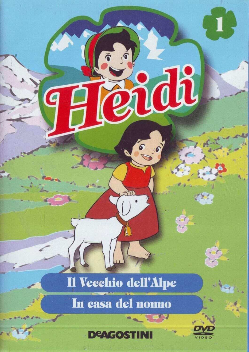 TeknoFilm - DVD – HEIDI Vol. 01 - IL VECCHIO DELL'ALPE + IN CASA DEL NONNO (1974) - FABBRI EDITORI