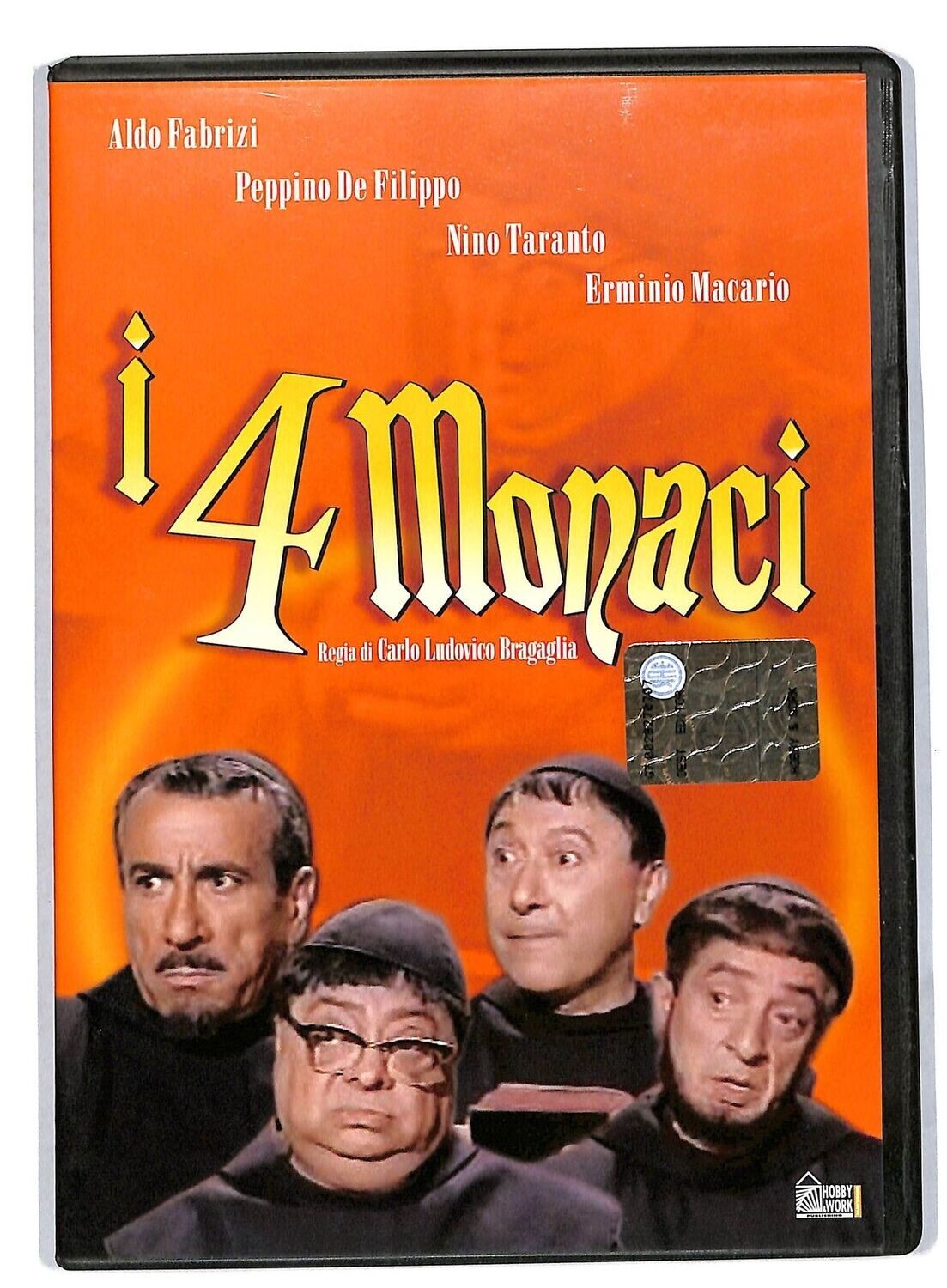 TeknoFilm - DVD - I 4 MONACI di Carlo Ludovico Bragaglia (1962) - HOBBY & WORK