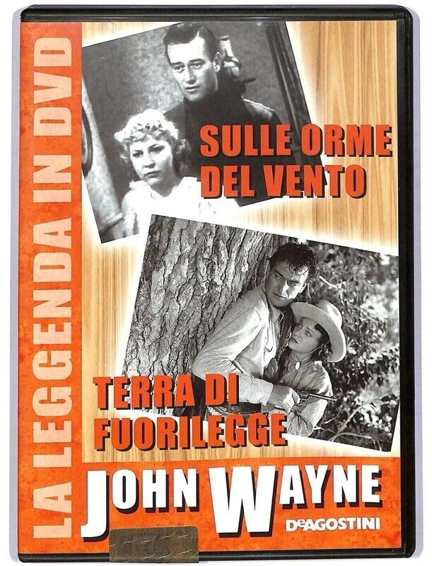 TeknoFilm – DVD - JOHN WAYNE: SULLE ORME DEL VENTO (Mikael Salomon - 1936) + TERRA DI FUORILEGGE (Robert N. Bradbury - 1935) - DE AGOSTINI