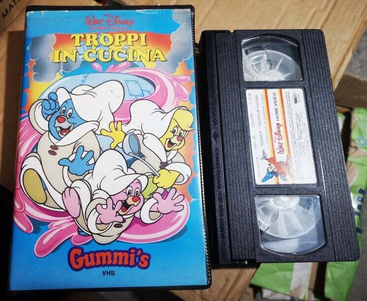 TeknoFilm - VHS – GUMMI'S - TROPPI IN CUCINA di A.A.V.V. (1985) - WALT DISNEY (INEDITO IN DVD)