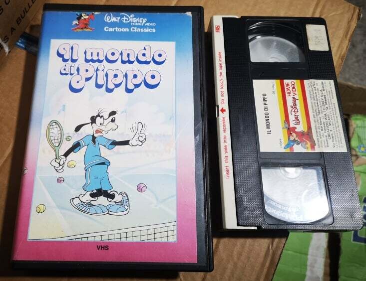 TeknoFilm - VHS – IL MONDO DI PIPPO di A.A.V.V. (1986) - WALT DISNEY (INEDITO IN DVD)