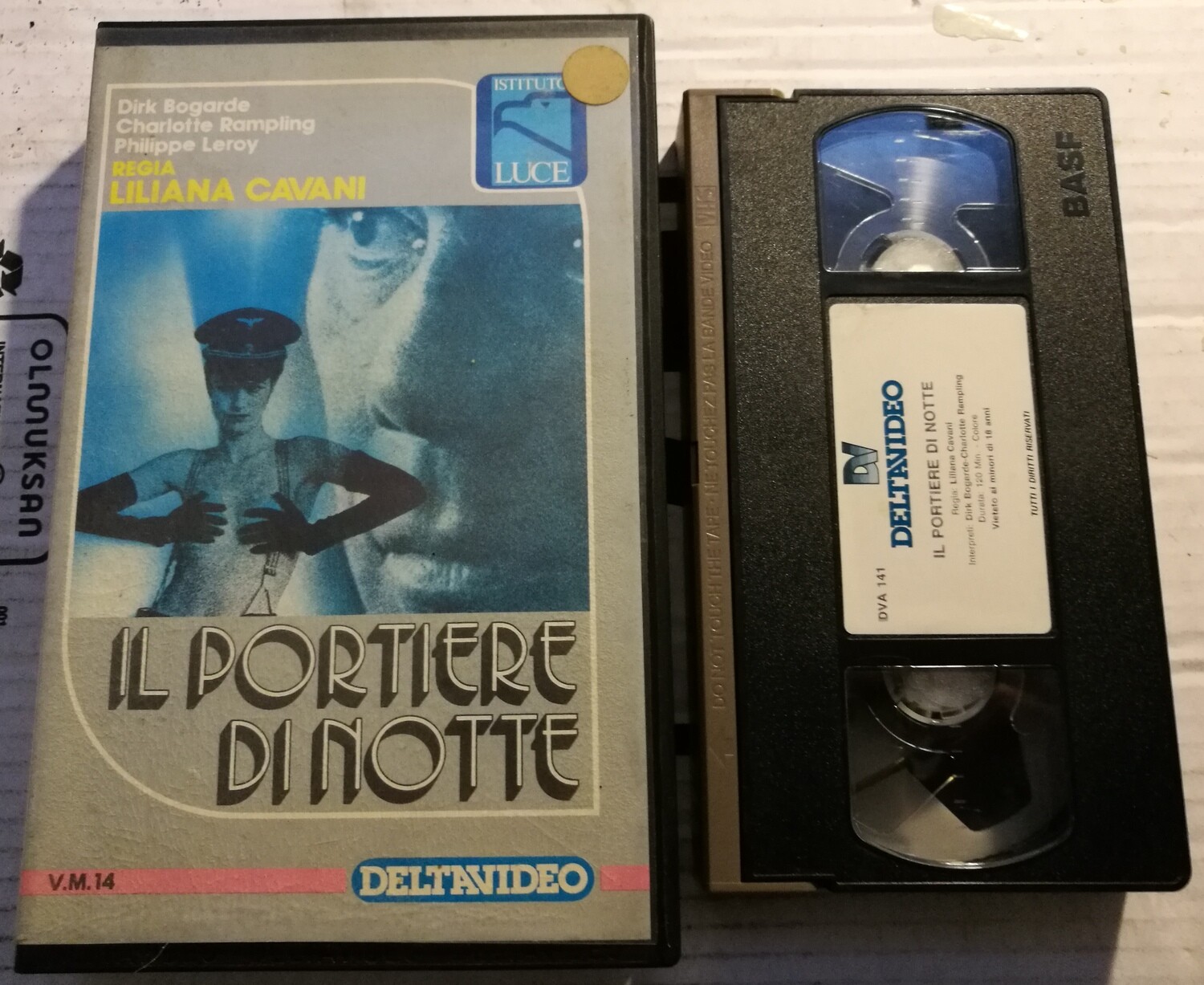TeknoFilm - VHS – IL PORTIERE DI NOTTE di Liliana Cavani (1974) - DELTAVIDEO