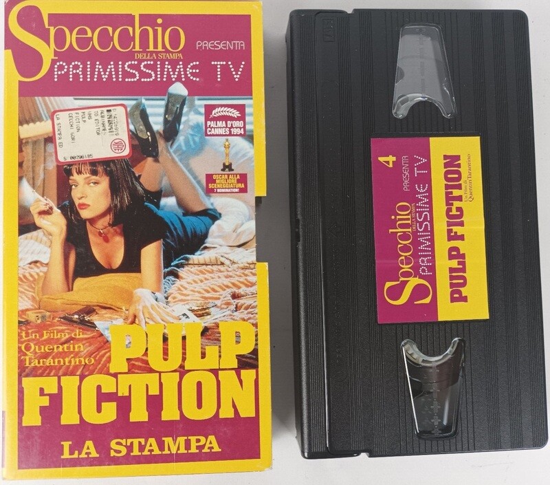 TeknoFilm - VHS – PULP FICTION di Quentin Tarantino (1994) - LA STAMPA