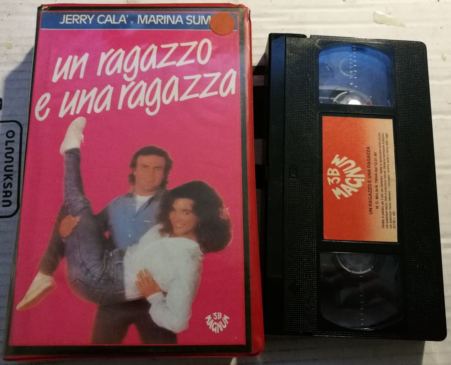 TeknoFilm - VHS – UN RAGAZZO E UNA RAGAZZA di Marco Risi (1983) - MAGNUM 3B