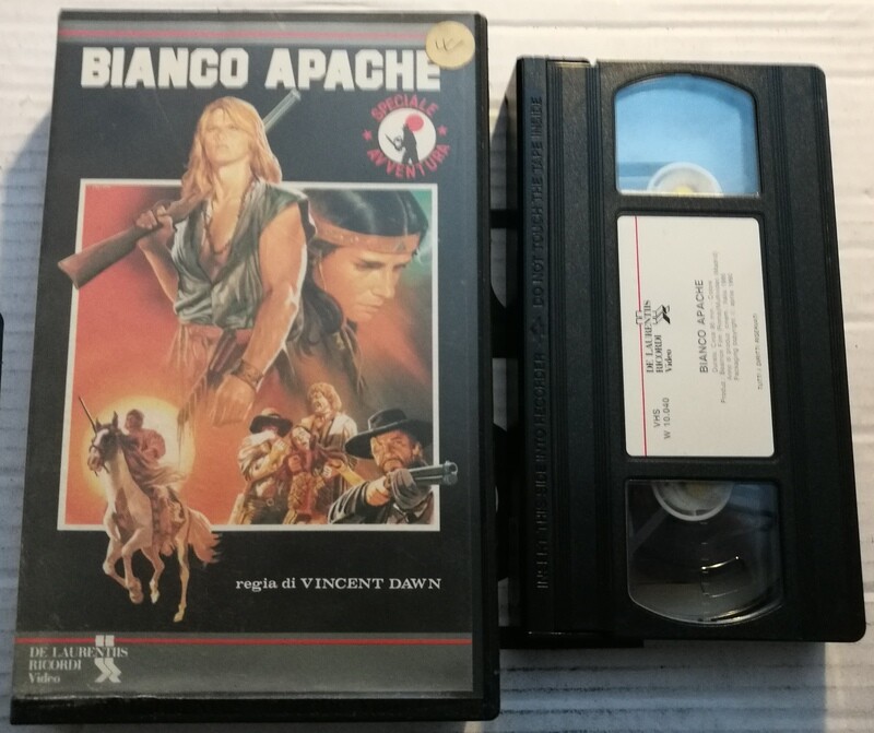 TeknoFilm - VHS – BIANCO APACHE di Claudio Fragasso e Bruno Mattei (1986) - DeLaurentis/RICORDI