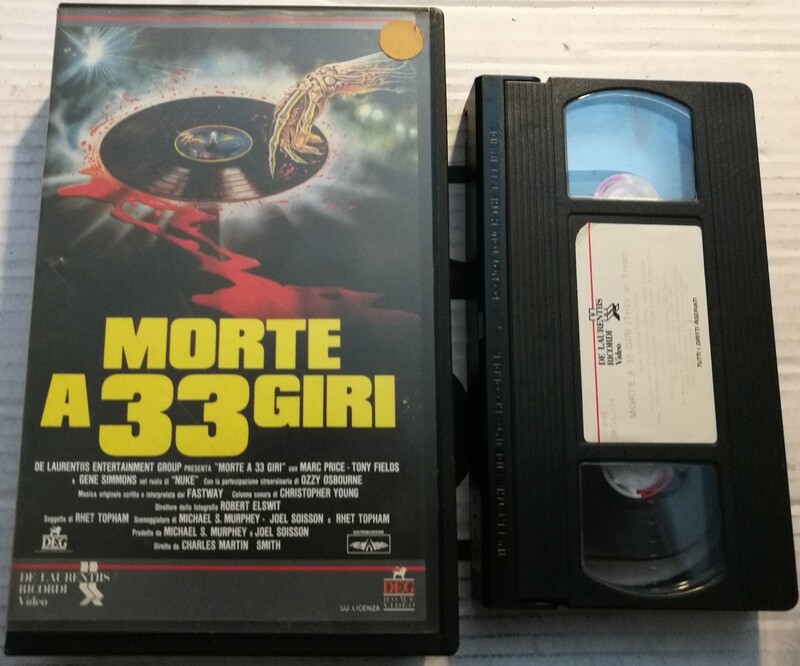 TeknoFilm - VHS – MORTE A 33 GIRI di Charles Martin Smith (1987) - DeLaurentis/RICORDI