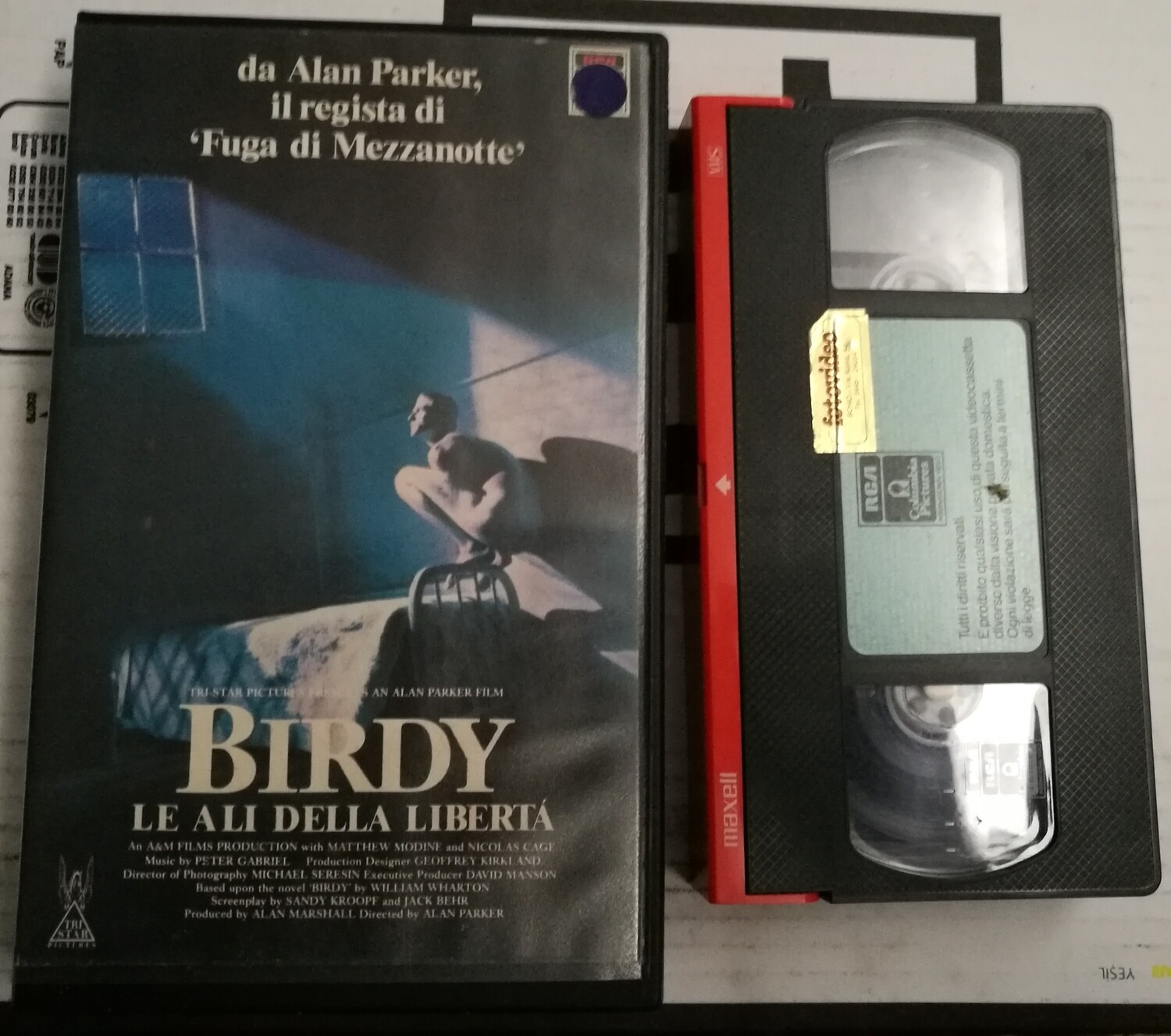 TeknoFilm - VHS – BIRDY - LE ALI DELLA LIBERTA' di Alan Parker (1984) - RCA