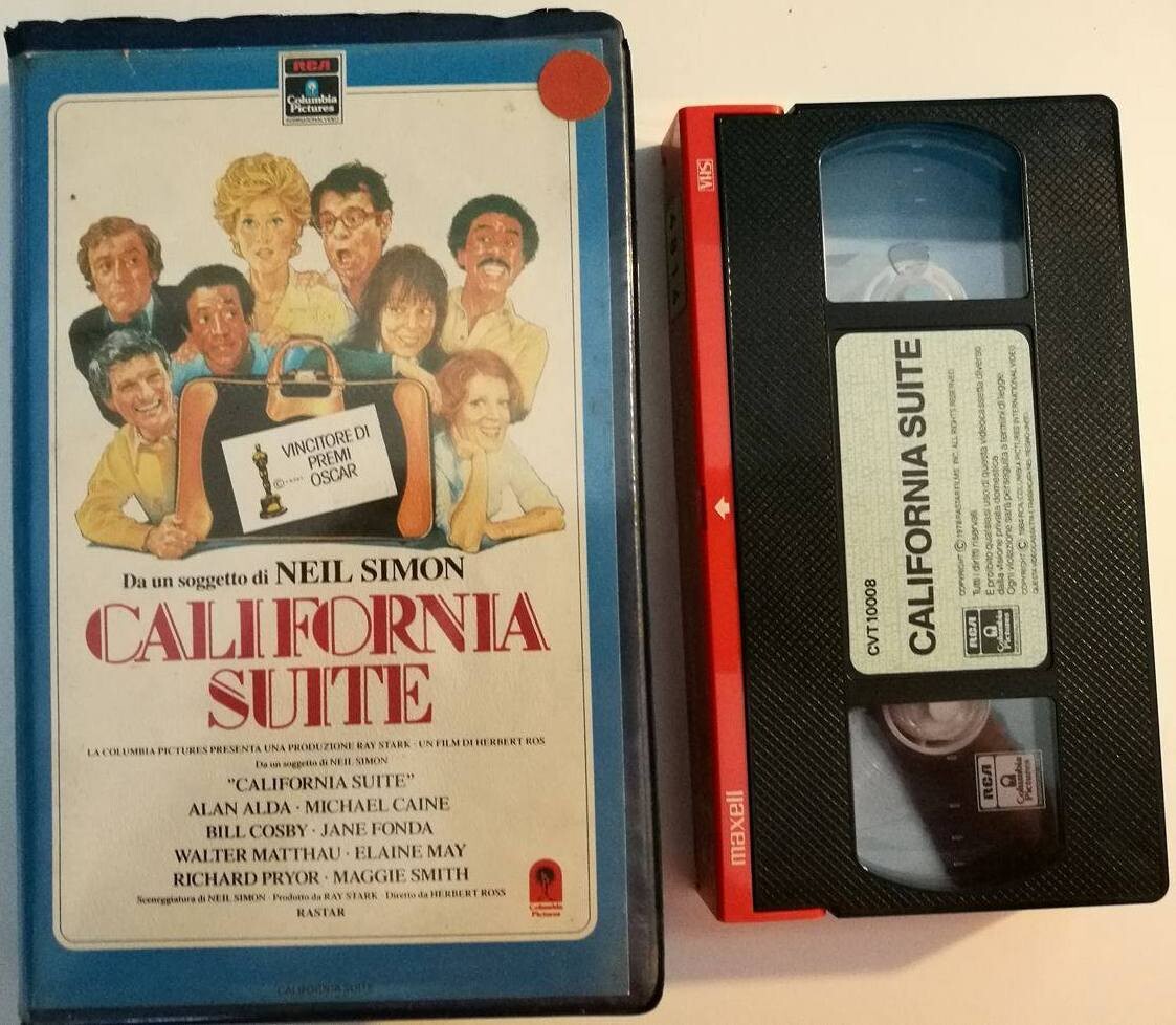 TeknoFilm - VHS – CALIFORNIA SUITE di Herbert Ross (1978) - RCA