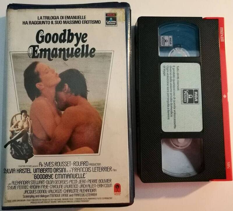 TeknoFilm - VHS (Box blu Orig. RCA) – GOODBYE EMANUELLE di François Leterrier (1977) - RCA