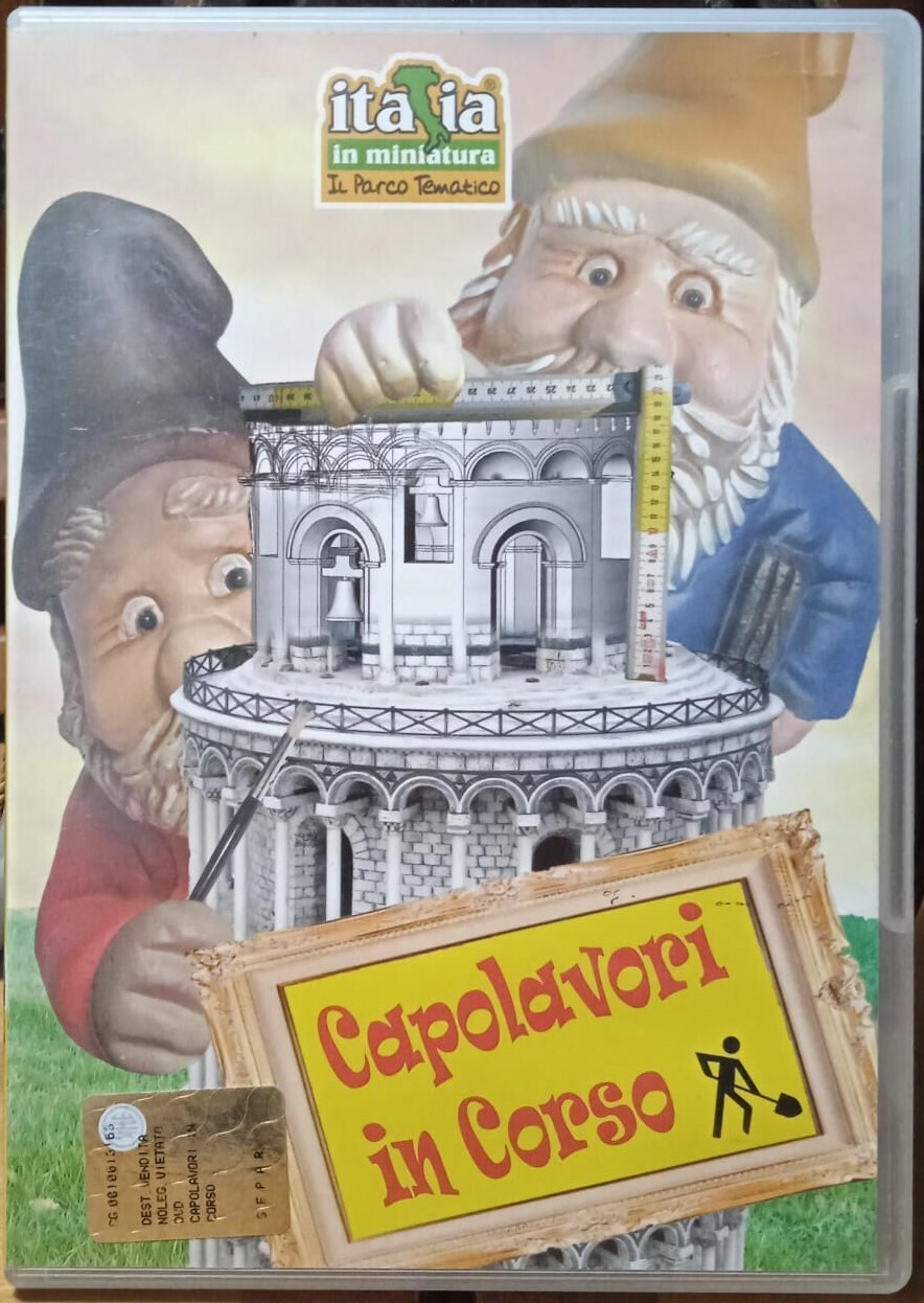 TeknoFilm - DVD – ITALIA IN MINIATURA: IL PARCO TEMATICO - CAPOLAVORI IN CORSO (2009) - SEPAR