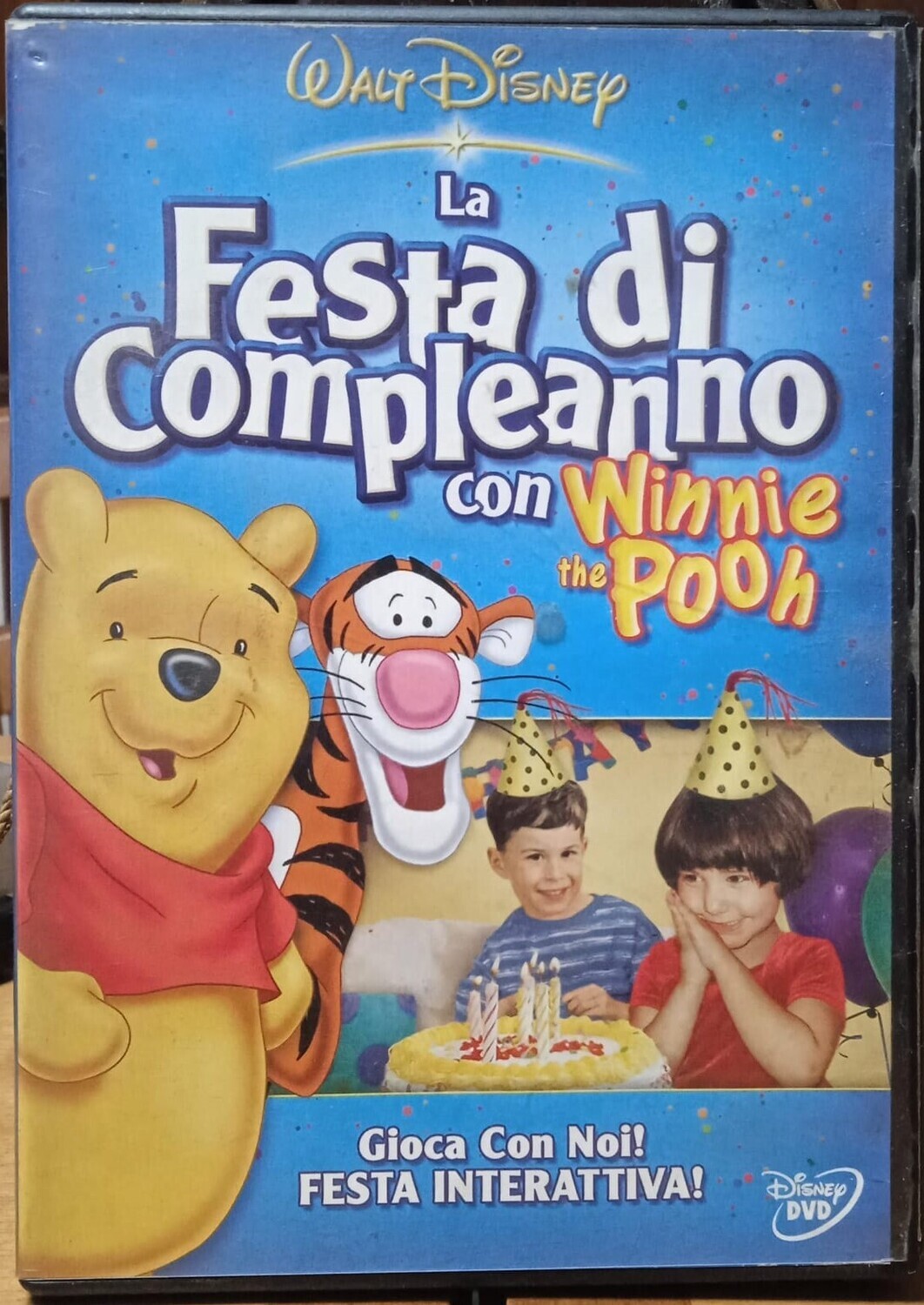 TeknoFilm - DVD (Gioco Interattivo) - LA FESTA DI COMPLEANNO CON WINNIE THE POOH di A.A.V.V. (2004) - WALT DISNEY
