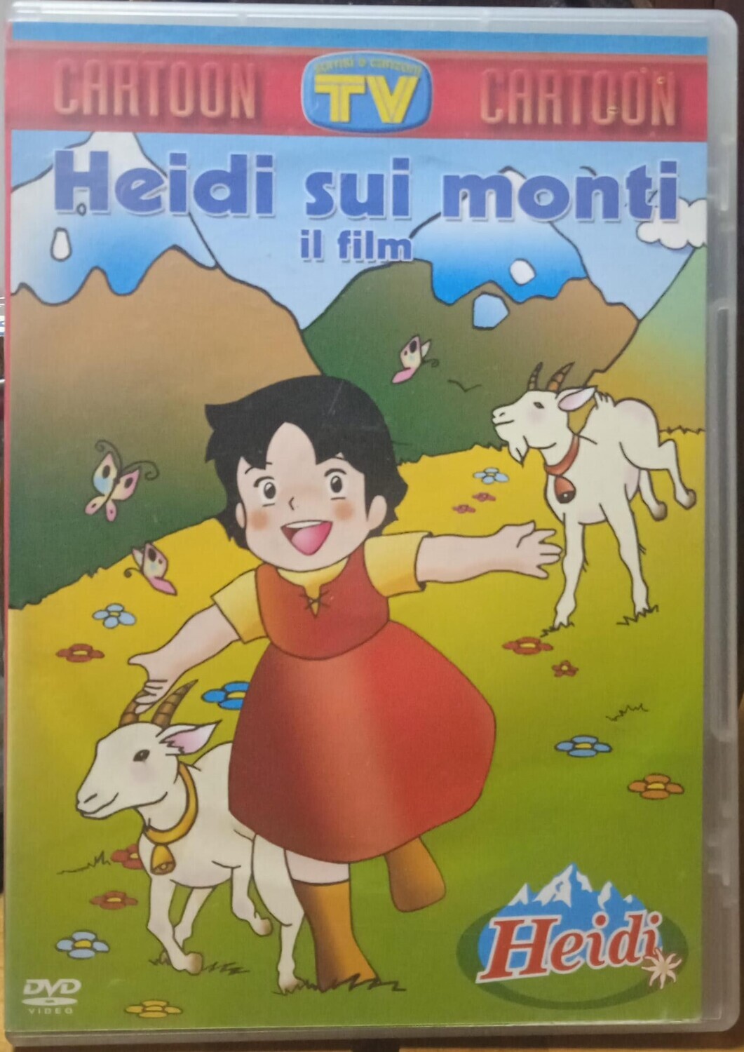 TeknoFilm - DVD – HEIDI SUI MONTI - IL FILM di Isao Takahata (1975) - TV SORRISI E CANZONI