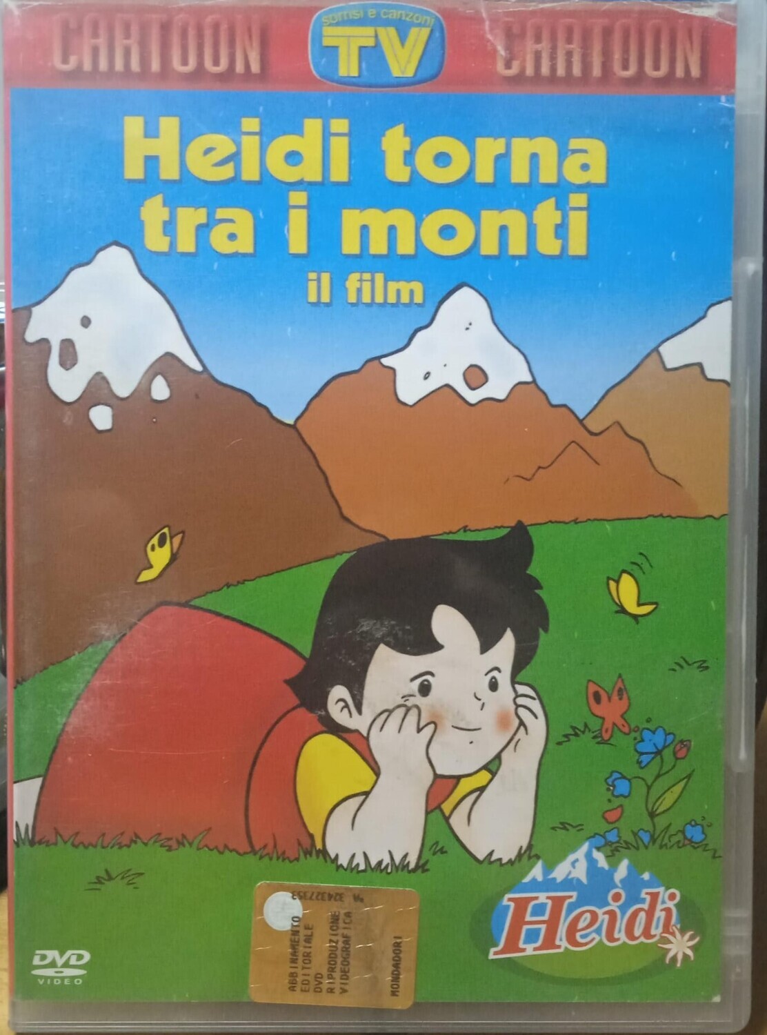 TeknoFilm - DVD – HEIDI TORNA TRA I MONTI - Il TERZO FILM di Isao Takahata (1977) - TV SORRISI E CANZONI