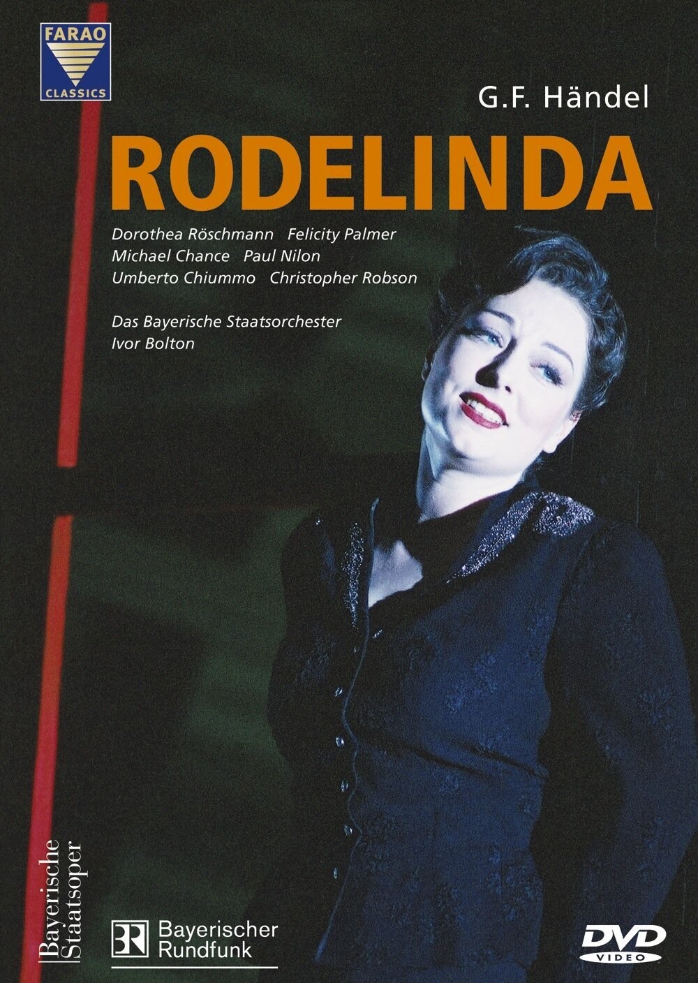 TeknoFilm - 2 DVD (NTSC) - G. F. Handel: RODELINDA - REGINA DEI LONGOBARDI Das Bayerische Staatsorchester di Brian Large - FARAO