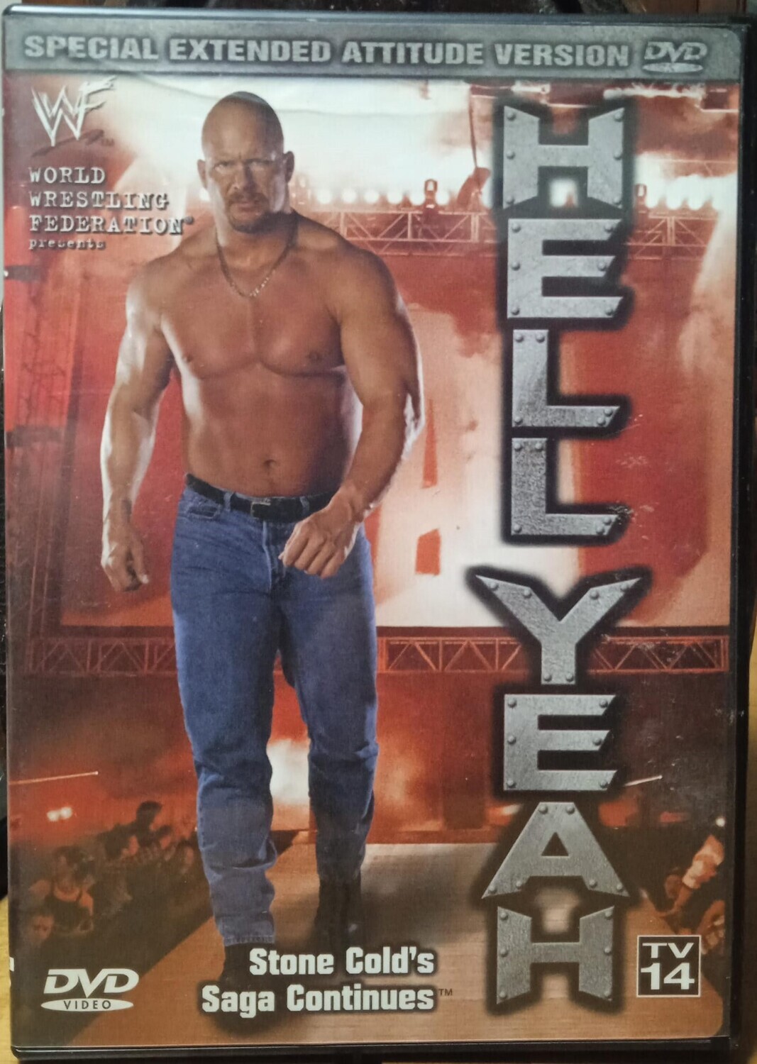 TeknoFilm - DVD (Lingua Inglese) – HELL YEAH - STONE COLD'S SAGA CONTINUES - WWF.COM