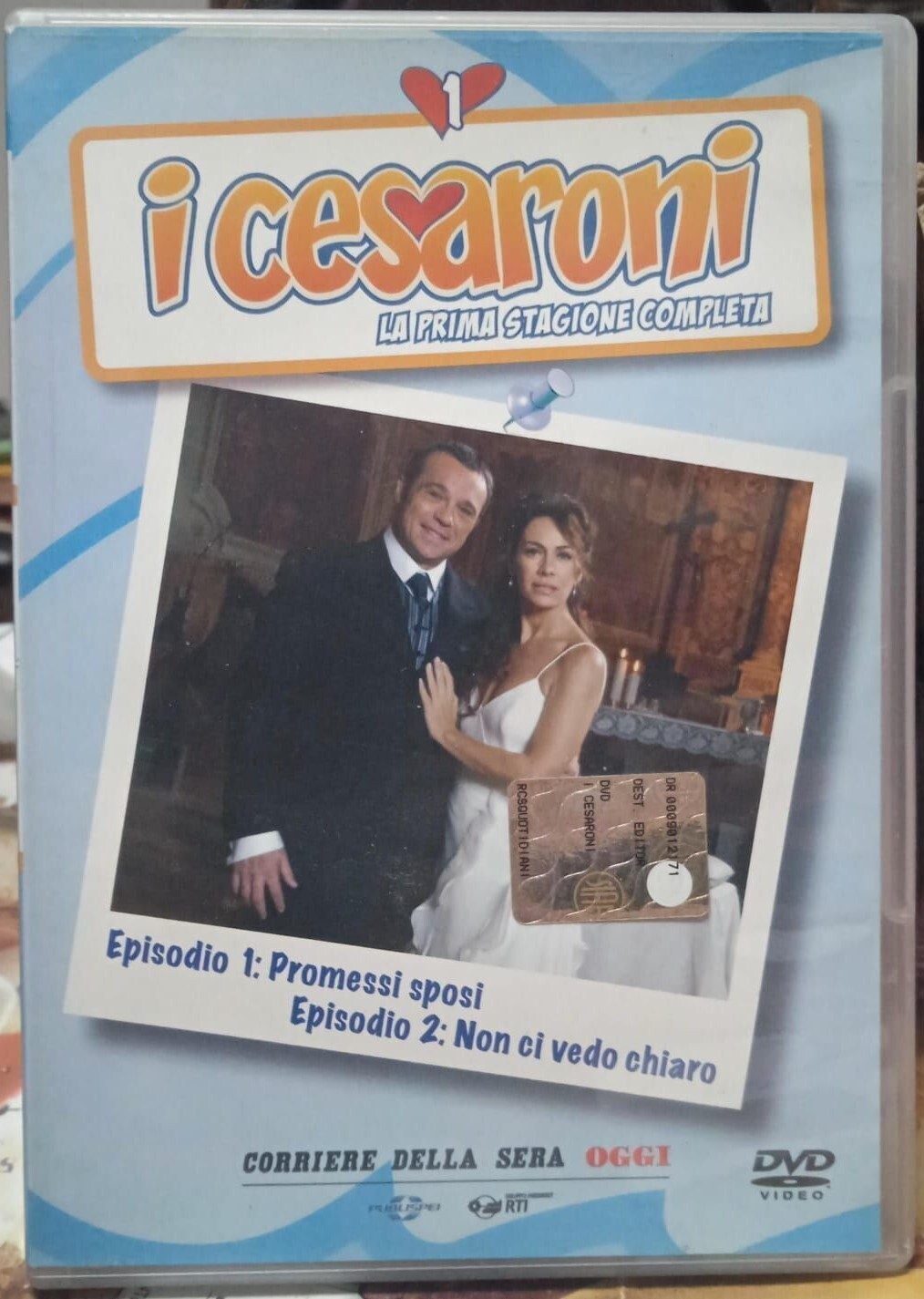 TeknoFilm - DVD – I CESARONI Stagione 01 Vol. 01 - Episodio 1 e 2 di Francesco Vicario (2006) - CORRIERE DELLA SERA